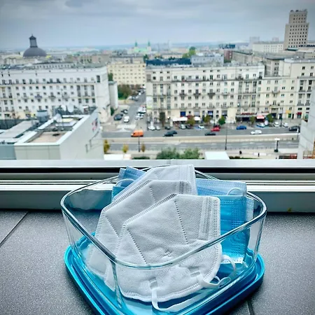 Appartamento 5 Ac Rondo Onz Metro Wifi 80'tv Oled Netflix Hbo Appletv Varsavia