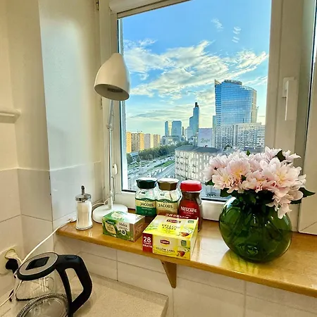 Appartamento 5 Ac Rondo Onz Metro Wifi 80'tv Oled Netflix Hbo Appletv Varsavia